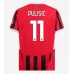 AC Milan Christian Pulisic #11 Hjemmedrakt 2024-25 Kortermet